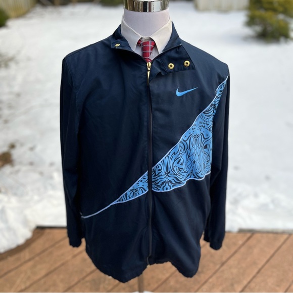 Nike Kobe Bryant Mamba L Track Warmup NAVY Jacket Rare